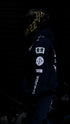 Ride Rich Regency V2 Flow Mesh Armoured GP Softshell Motorcycle Jacket - Blue Size: Small